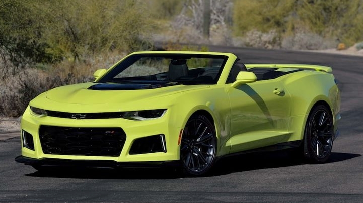 2026 Chevy Camaro Convertible MPG