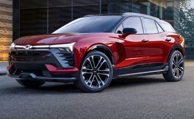 2027 Chevy Blazer Dimensions